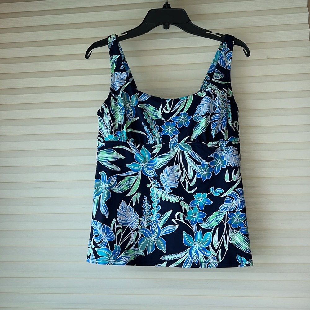 Lands End Underwire Tankini Top